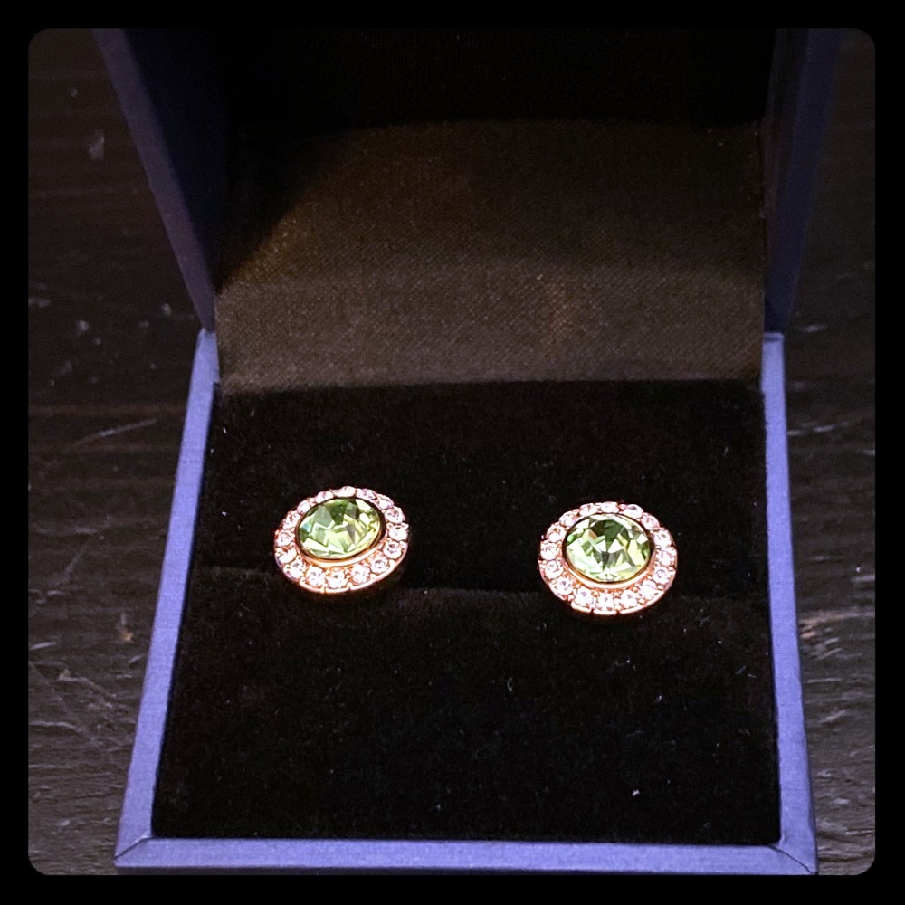 Peridot earrings